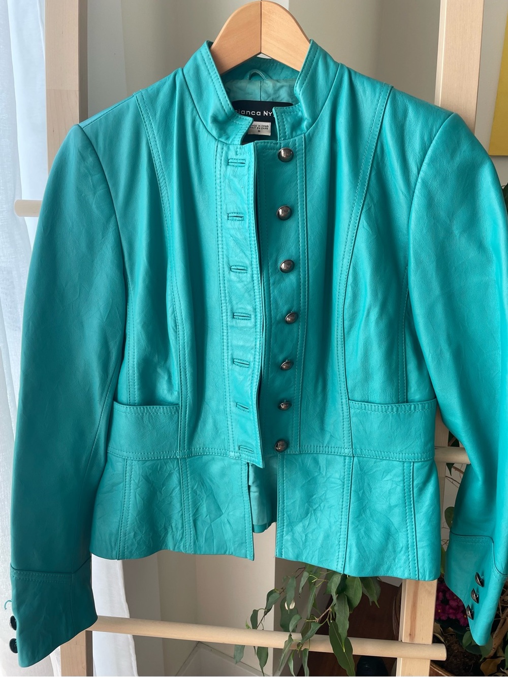 Vintage Bianca Nygard leather jacket